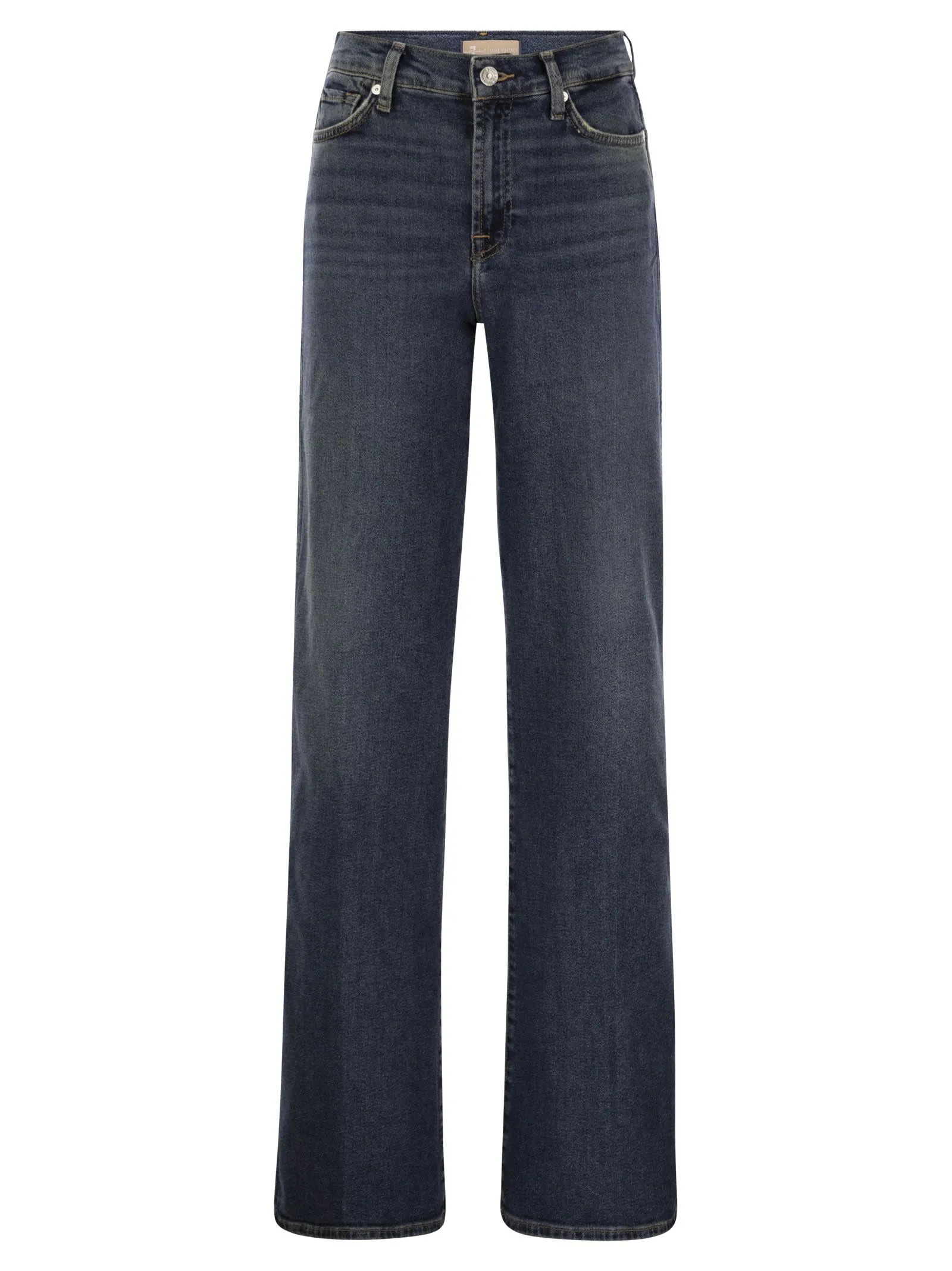 7 For All Mankind Lotta Bay Mid High Waisted Jeans