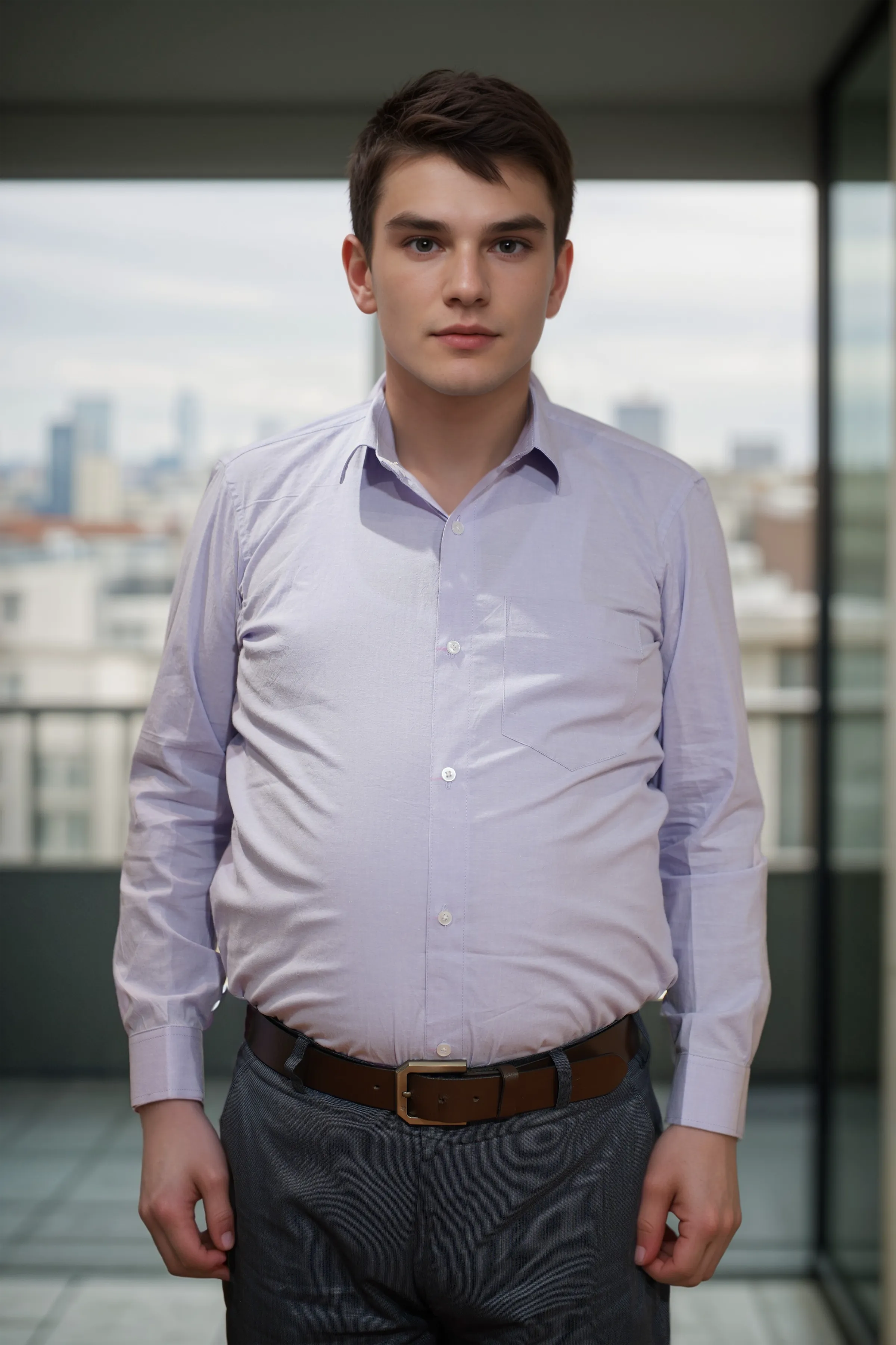 Arctic Mist Formal Cotton Shirt