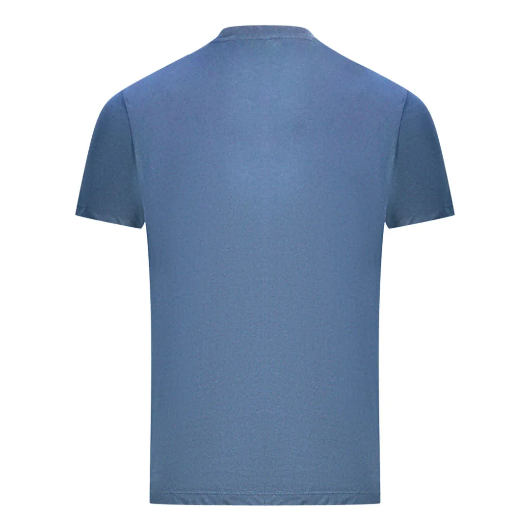 Armani Jeans Chest Logo Navy T Shirt