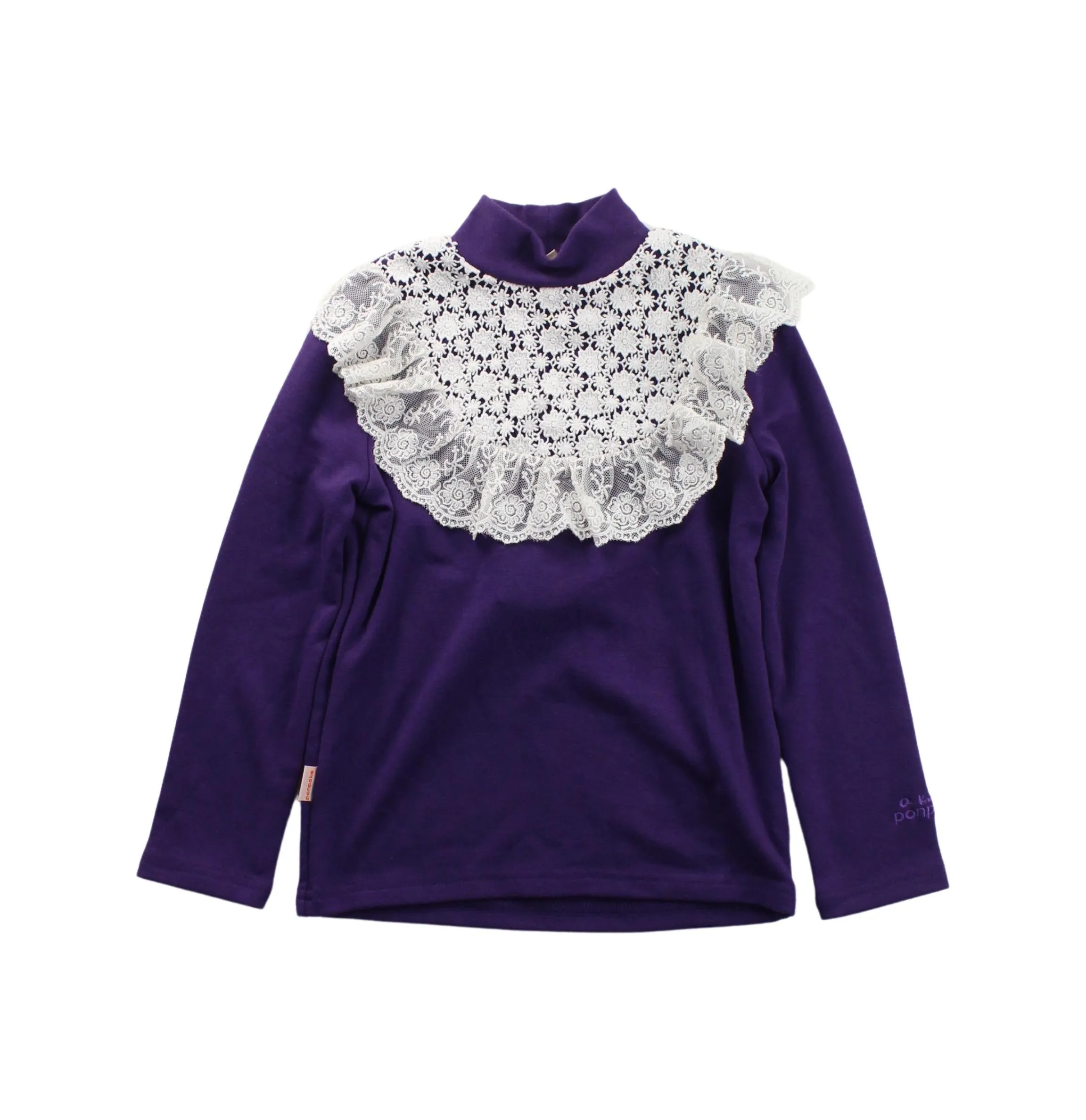 As Know As Ponpoko Long Sleeve Top 2T - 3T