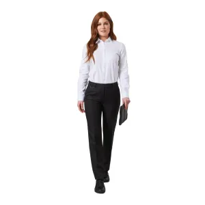 BA055-16 Brook Taverner Ladies Venus Long Leg Black Waiting Trousers Size 16