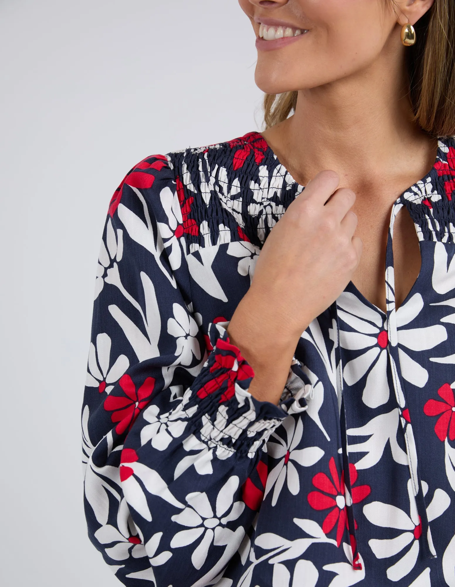 BLOUSE INDIE FLORAL