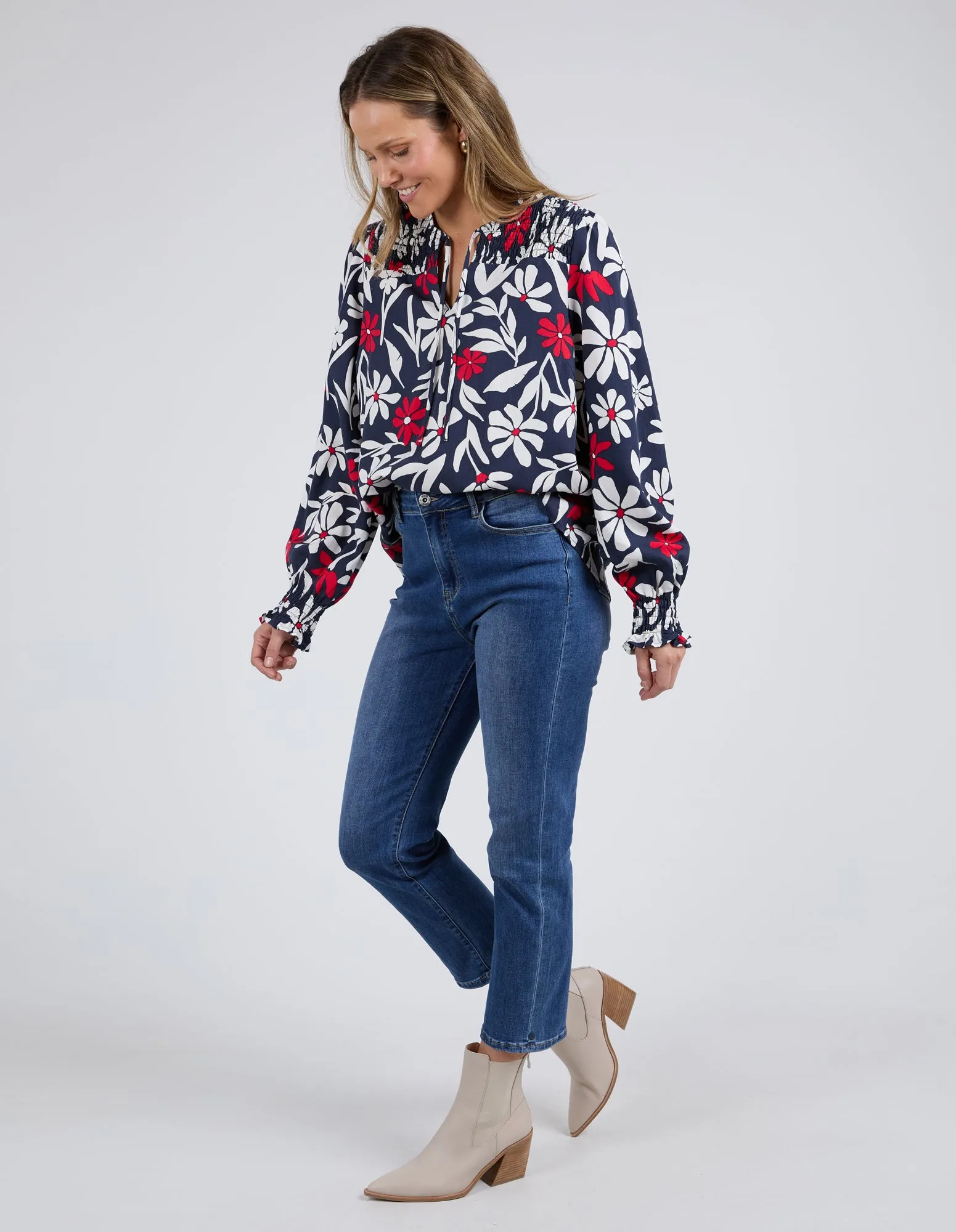 BLOUSE INDIE FLORAL