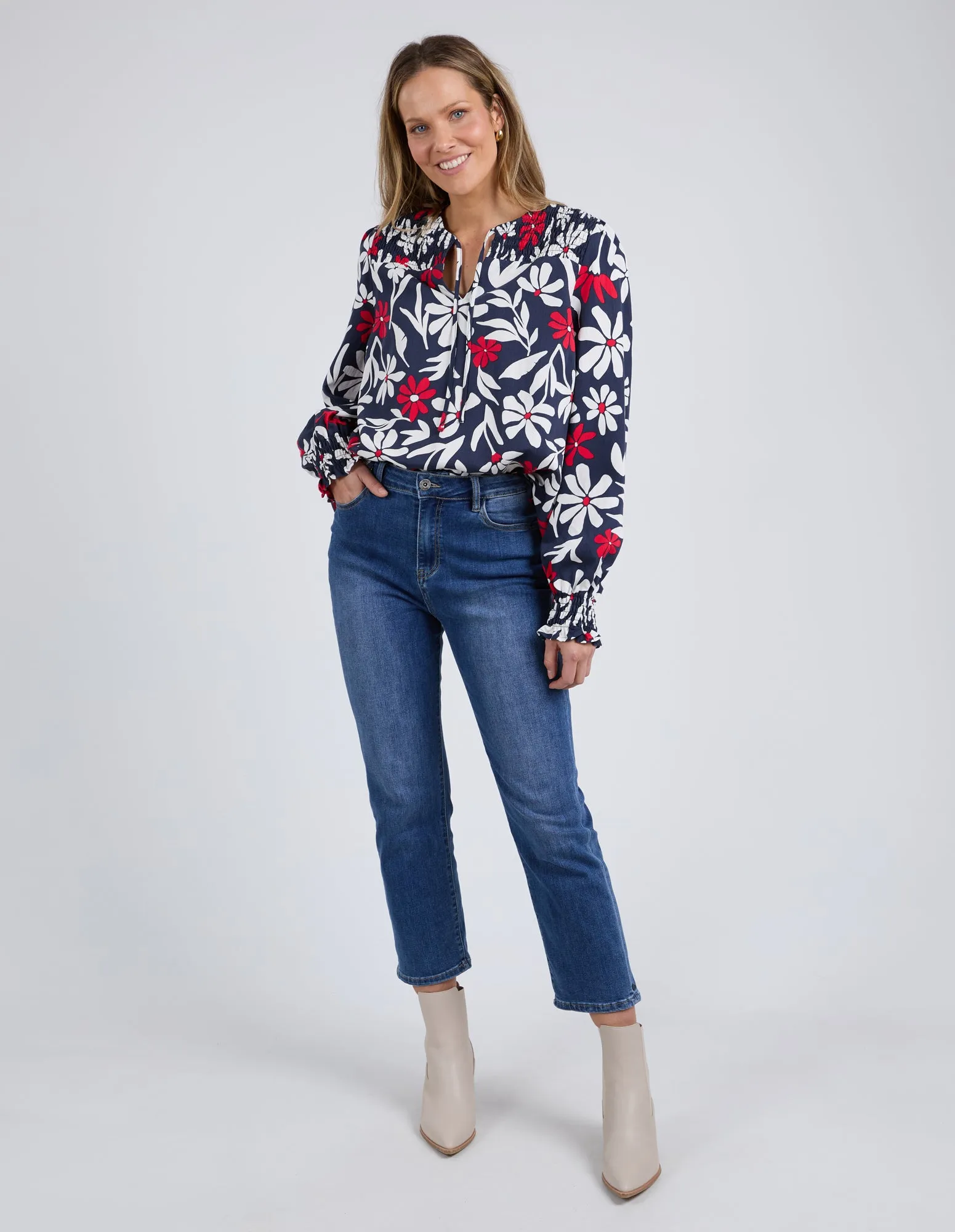 BLOUSE INDIE FLORAL