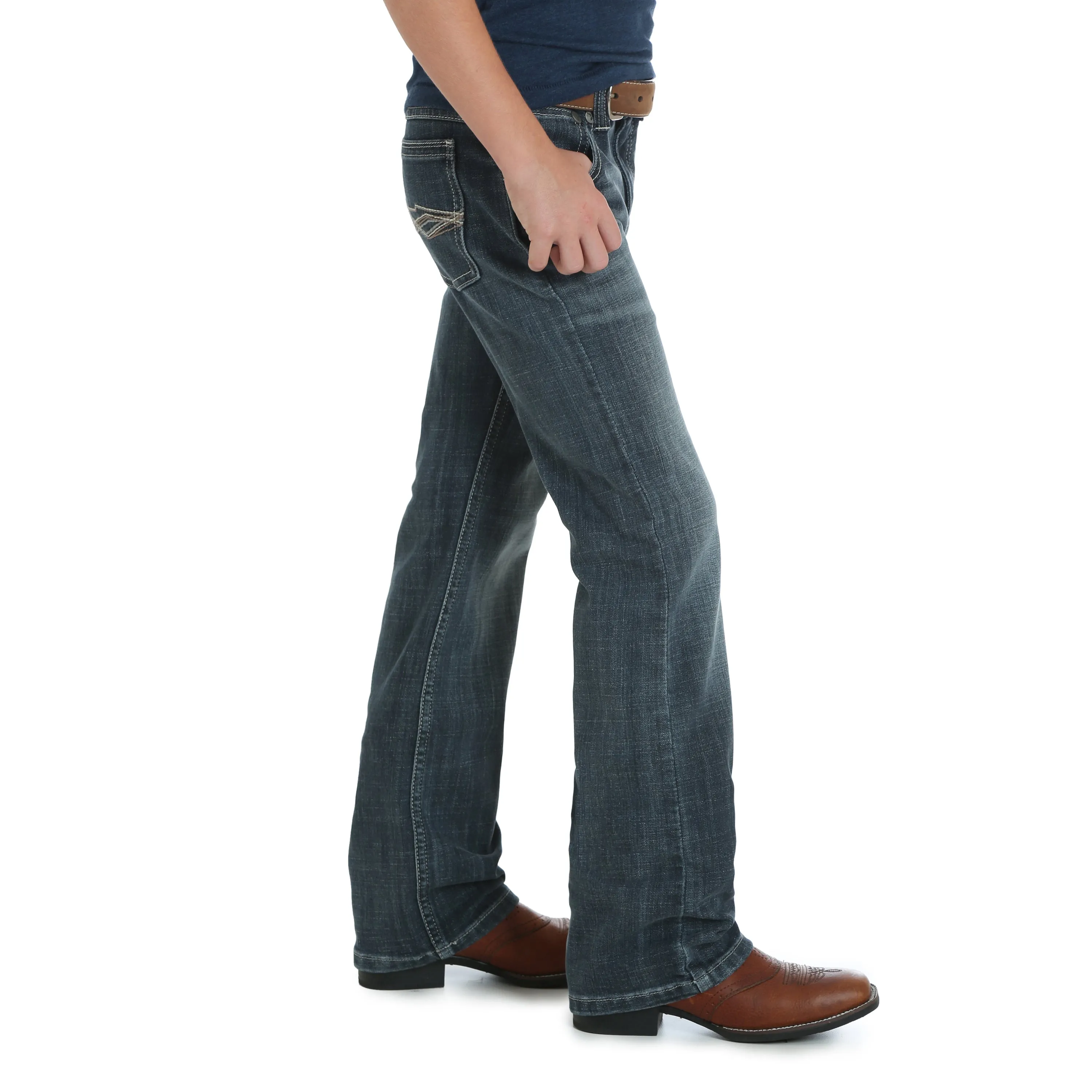 Boy's Wrangler 20X Vintage Bootcut (42BWXGG) Slim Fit Jeans (sizes 8-20)