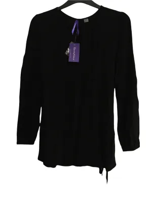 Brand New Seraphine Elin Black Keyhole Maternity Blouse - Size Maternity L UK 14-16