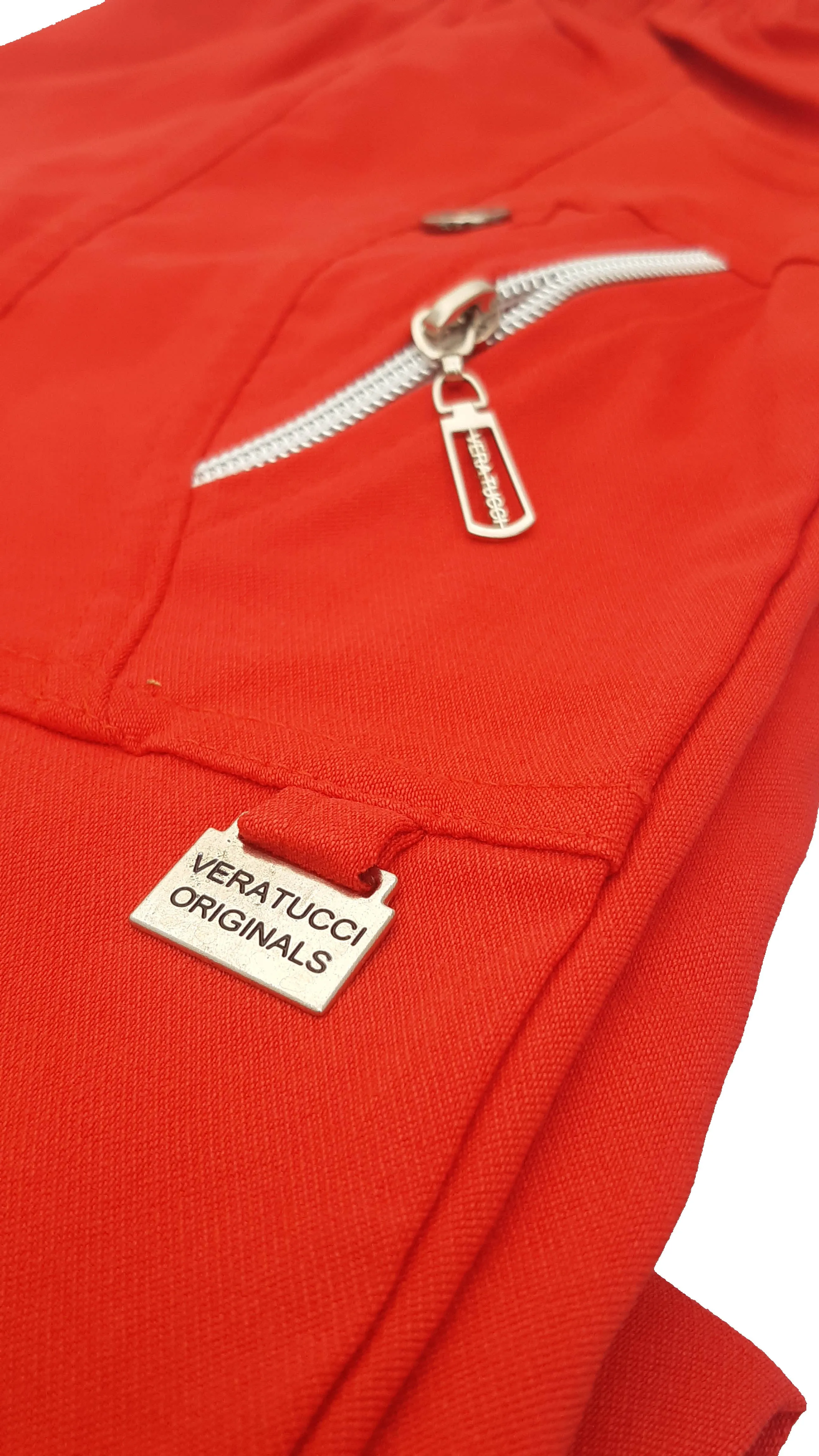 CAPRICE - SS22 VERA TUCCI BRAND 3/4 CROPPED LEG TROUSERS (T2 UK10-T8 UK 22)