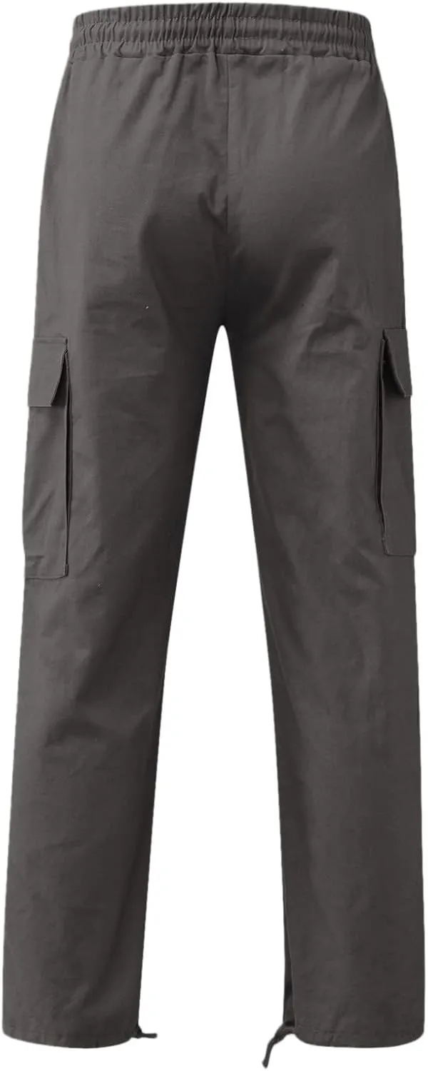 Cargo Pants for Men Big and Tall, Casual Athletics Joggers Men's Jogger Sweatpant Athletic Cargo Pants Sports Sweats