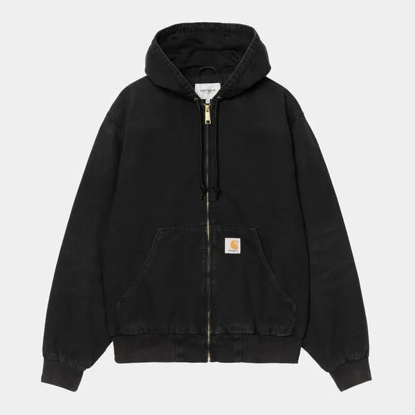 Carhartt WIP OG Active Jacket Spring Stone Canvas Black