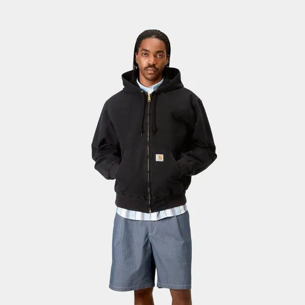 Carhartt WIP OG Active Jacket Spring Stone Canvas Black