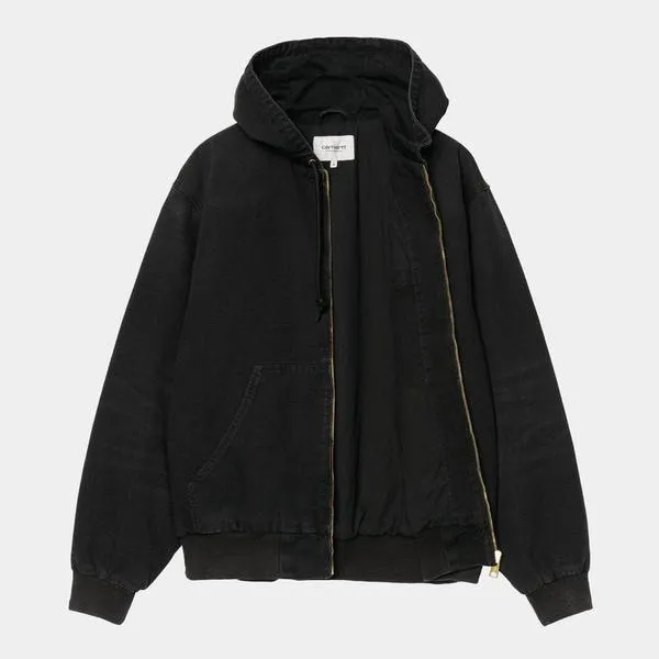Carhartt WIP OG Active Jacket Spring Stone Canvas Black