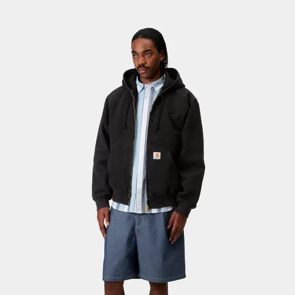 Carhartt WIP OG Active Jacket Spring Stone Canvas Black