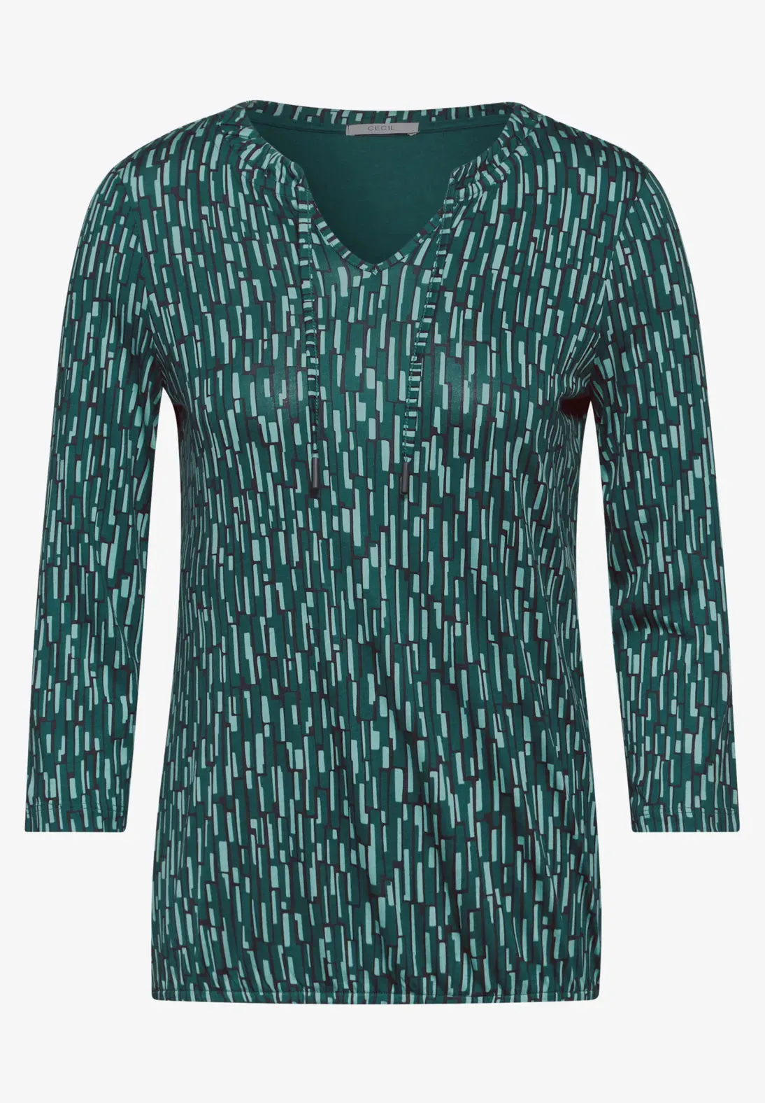 Cecil Gathered Neck Tunic Minimal