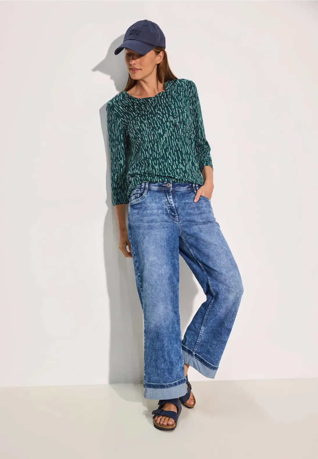 Cecil Gathered Neck Tunic Minimal