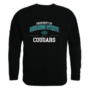 Chicago State University Cougars Property Fleece Crewneck Pullover Sweatshirt