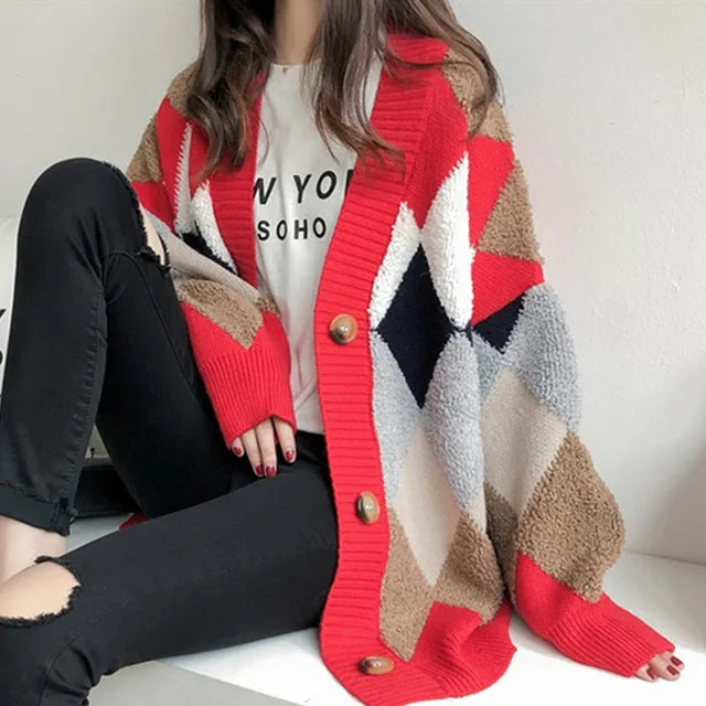 Colorfaith Women's Sweaters Autumn Winter