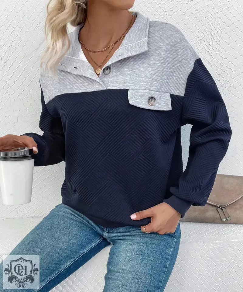 Colour Block Sweater