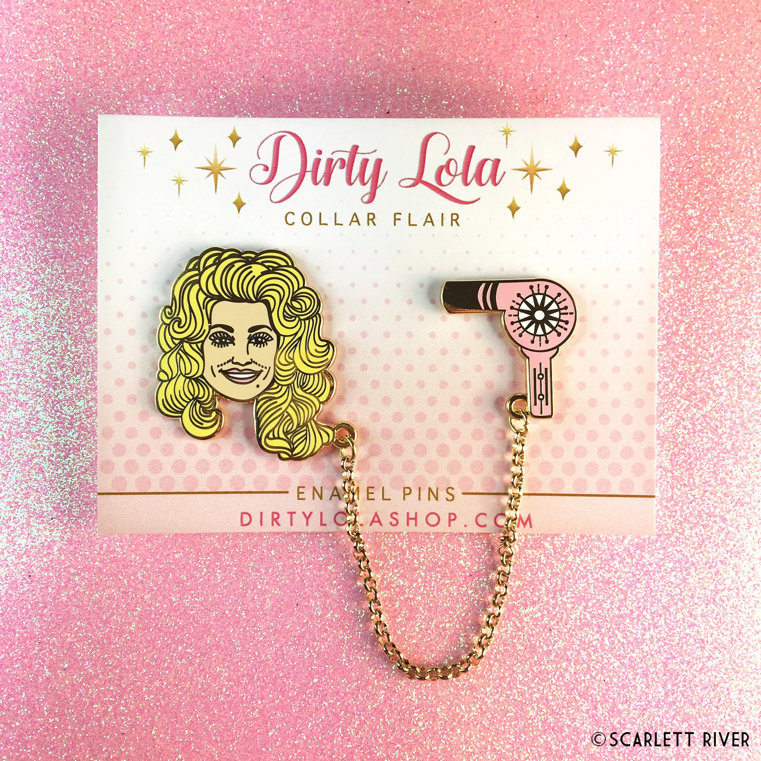COUNTRY BABE - ENAMEL PIN - LAPEL PIN SET