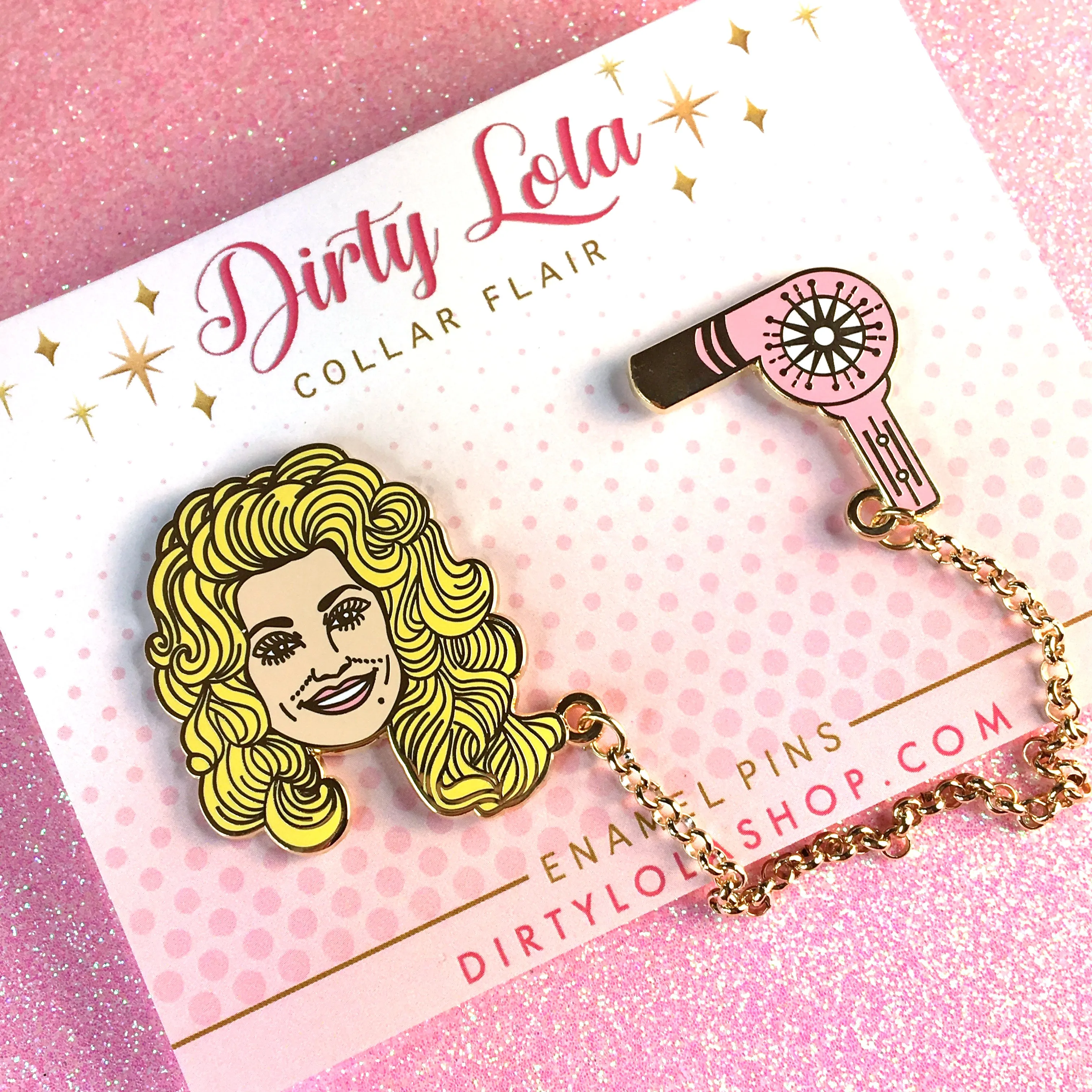 COUNTRY BABE - ENAMEL PIN - LAPEL PIN SET