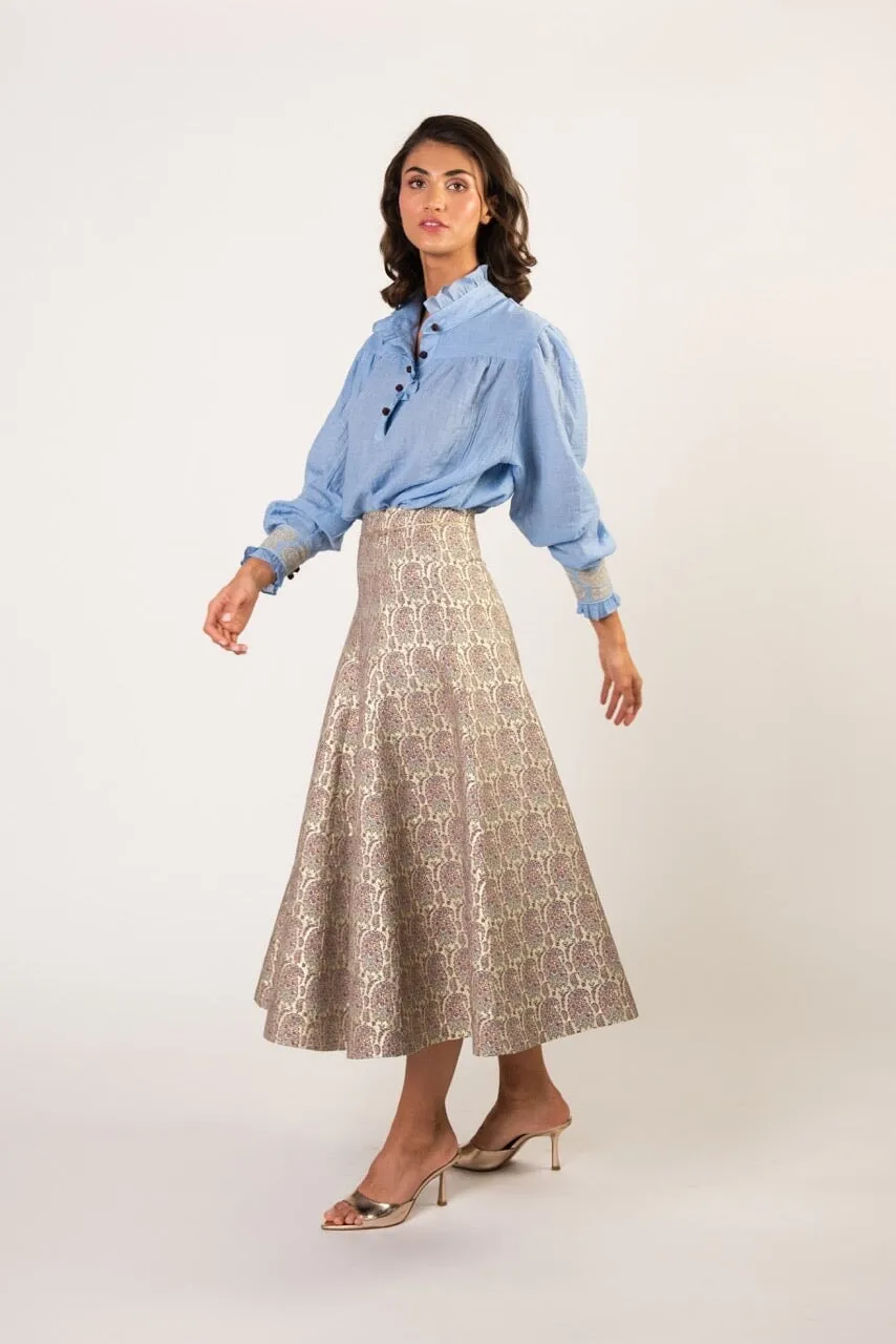 Cypress Blouse - Blue