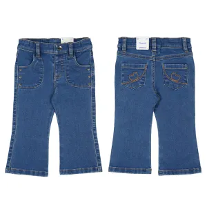 Denim Flared Jeans