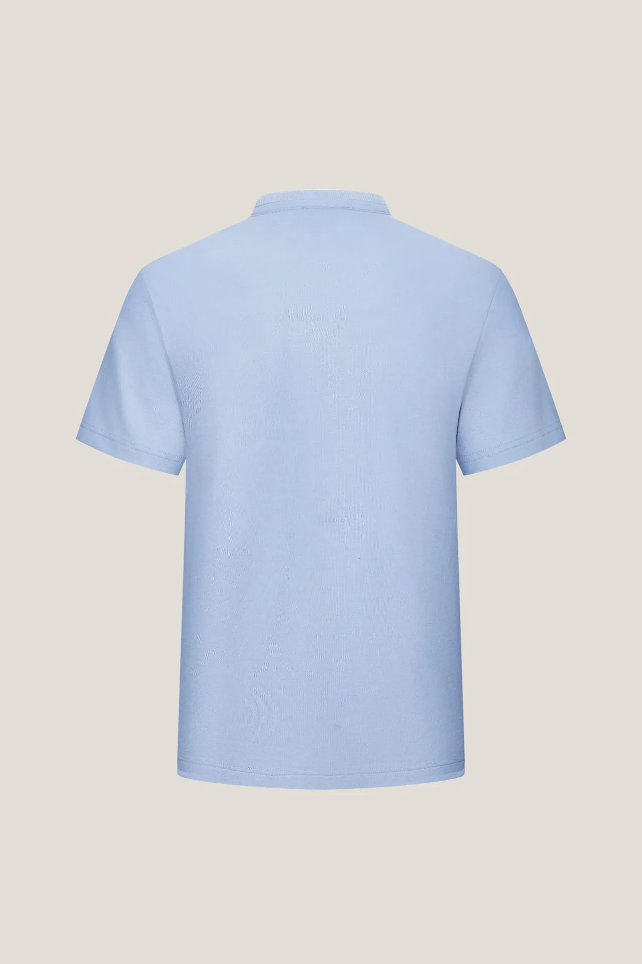 Easy Care Cool Touch Pique Smart Fit Stand Collar Short Sleeve Polo Tee