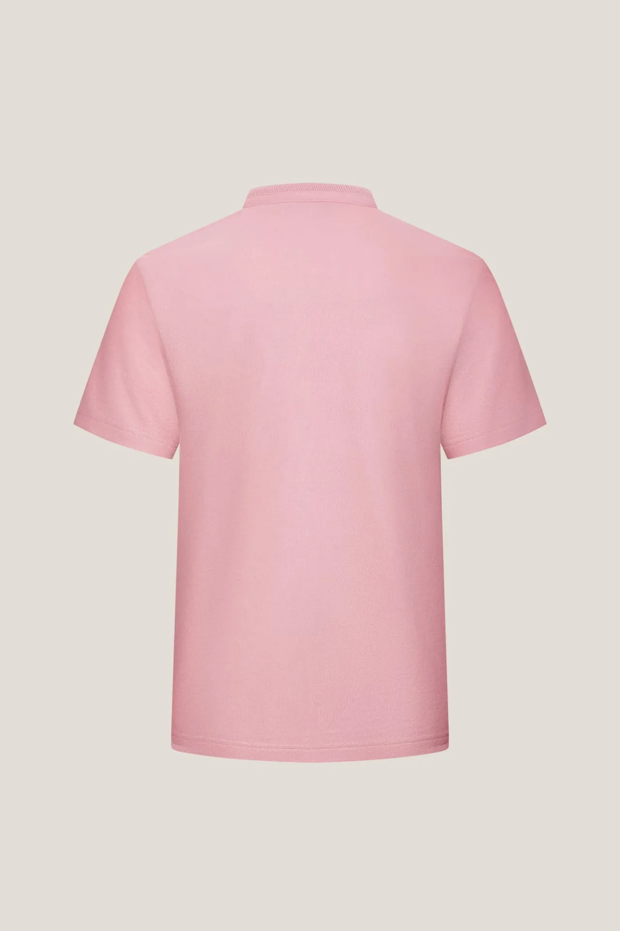 Easy Care Cool Touch Pique Smart Fit Stand Collar Short Sleeve Polo Tee