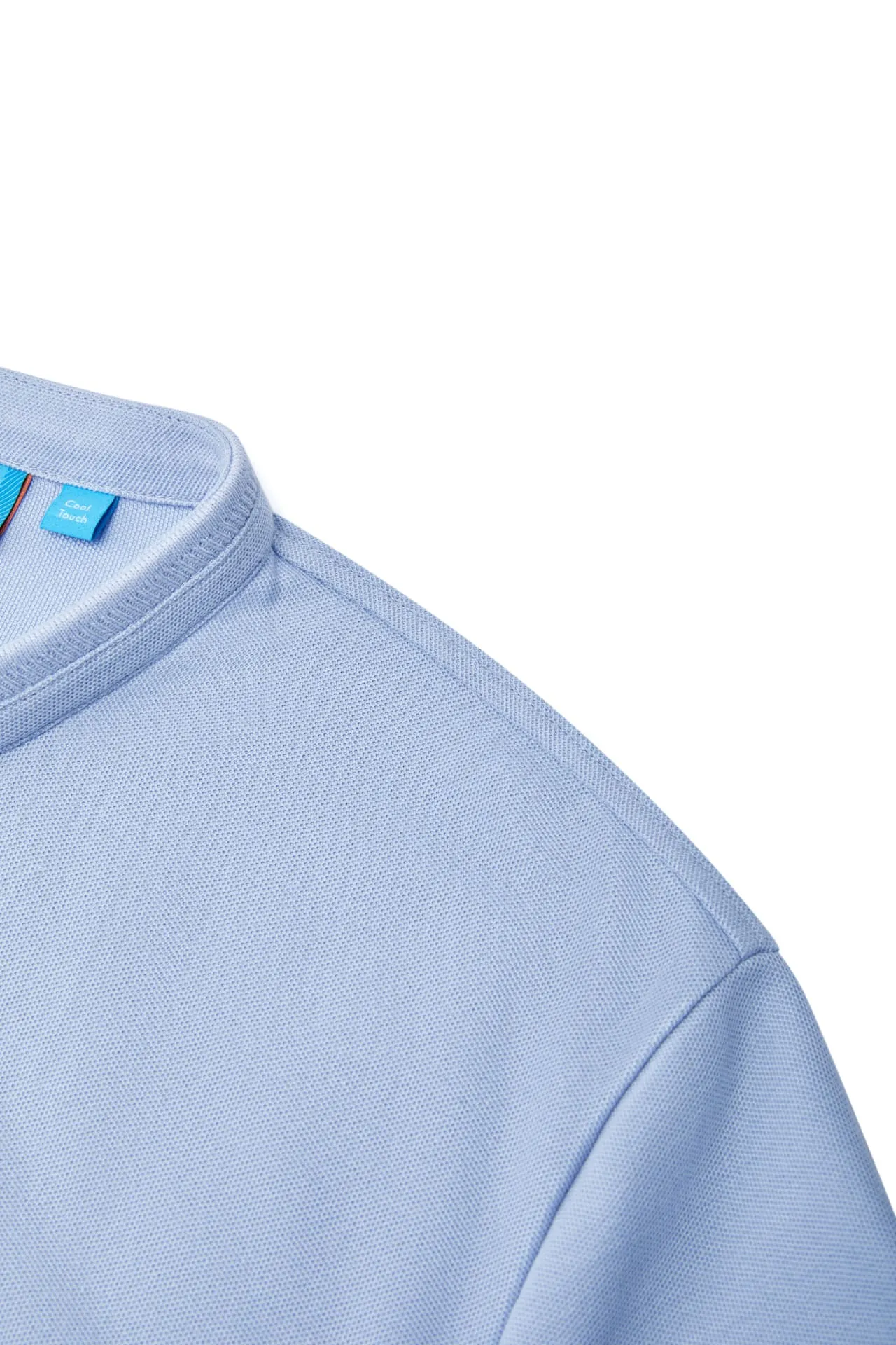 Easy Care Cool Touch Pique Smart Fit Stand Collar Short Sleeve Polo Tee