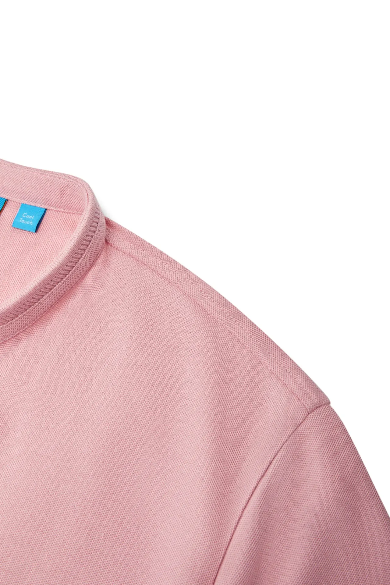 Easy Care Cool Touch Pique Smart Fit Stand Collar Short Sleeve Polo Tee