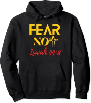Fear Not - Pullover Hoodie - Fun, Inspirational Design by Crucial Key