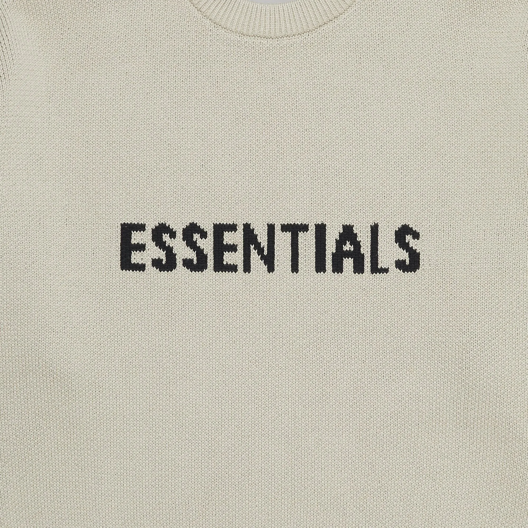 Fear of God Essentials x SSENSE children's knitted sweater, Linen