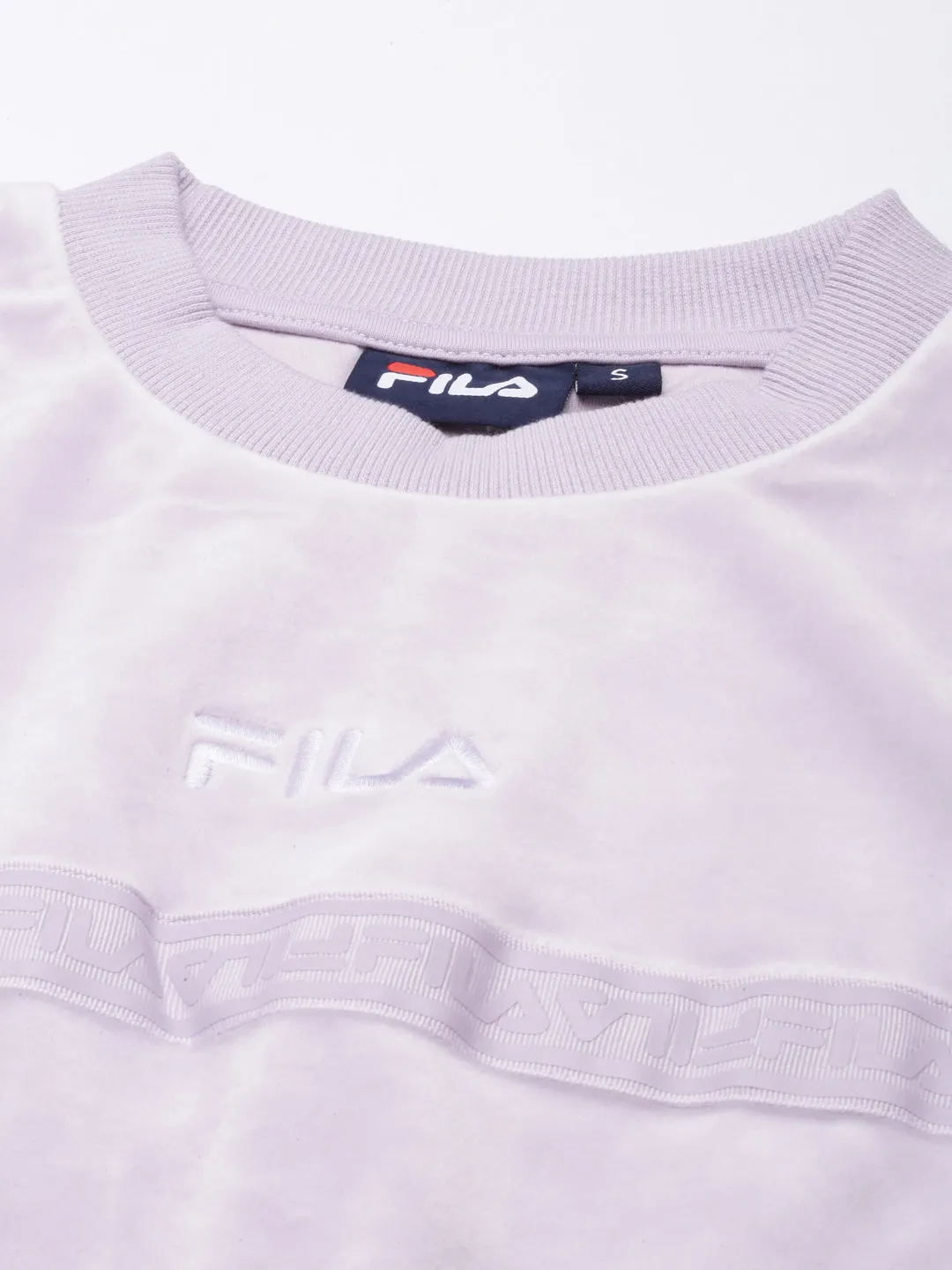FILA Adults-Women Lavender Sweatshirts