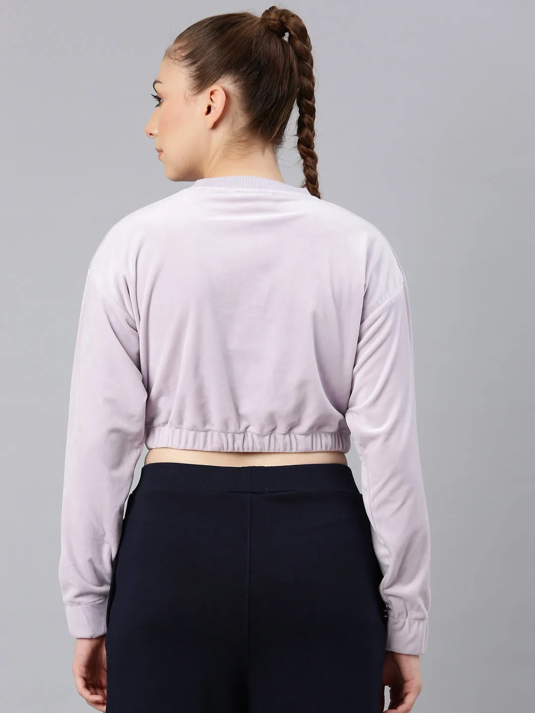 FILA Adults-Women Lavender Sweatshirts