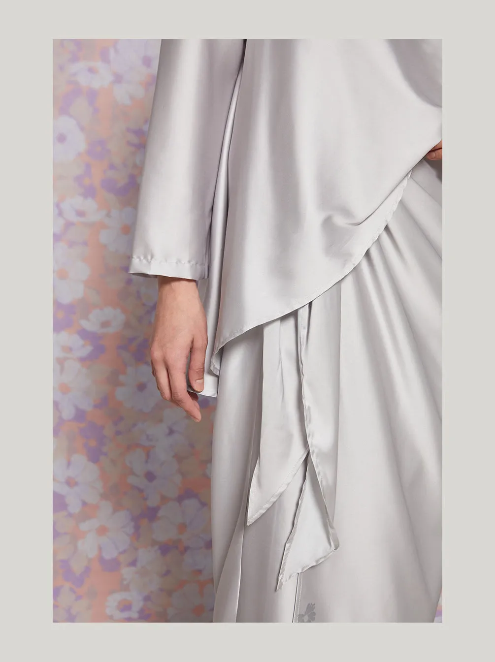 FIRDA DRESS LIGHT ASH