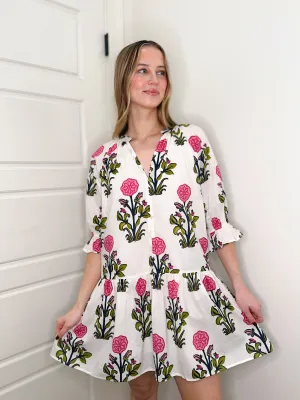Flower Fields Short Dress