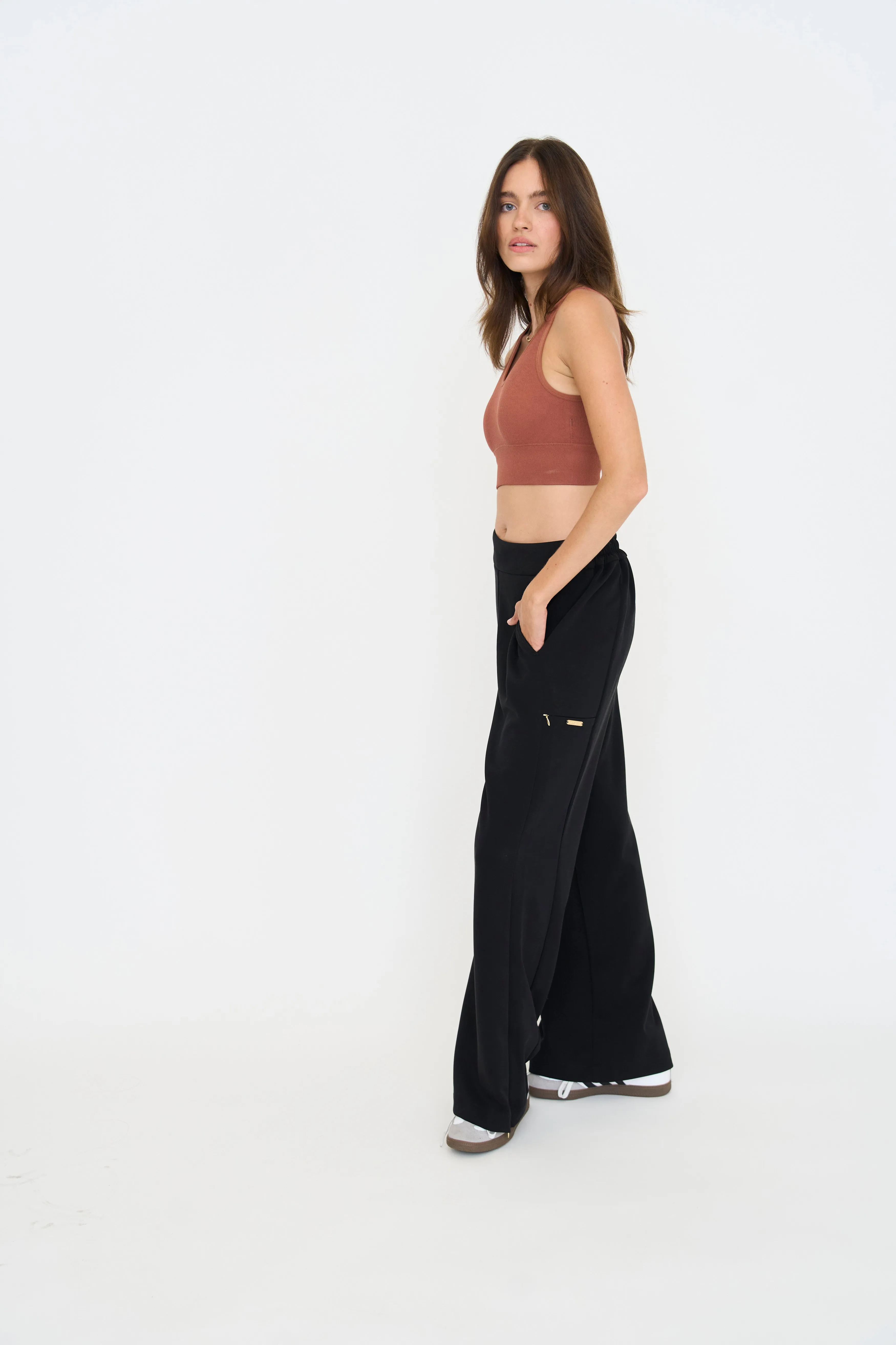 FOREIGN FARE Soft Landings Pants - Black
