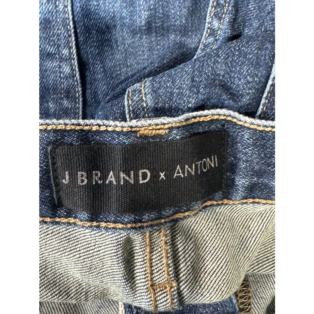 J BRAND X ANTONI Men's Canadian Tuxedo Distressed The Modern Skinny Jeans SZ 30