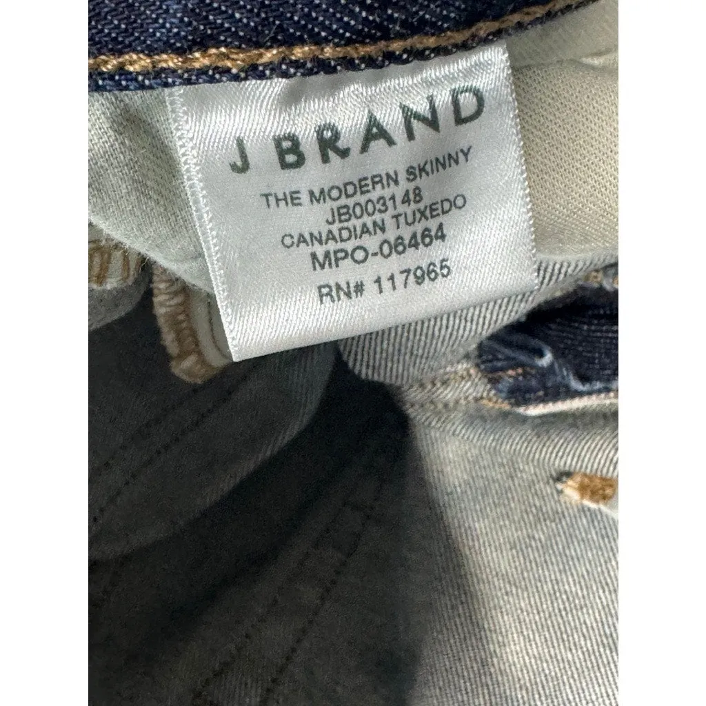 J BRAND X ANTONI Men's Canadian Tuxedo Distressed The Modern Skinny Jeans SZ 30