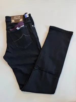 JACOB COHEN Black Jean Blue Stitch
