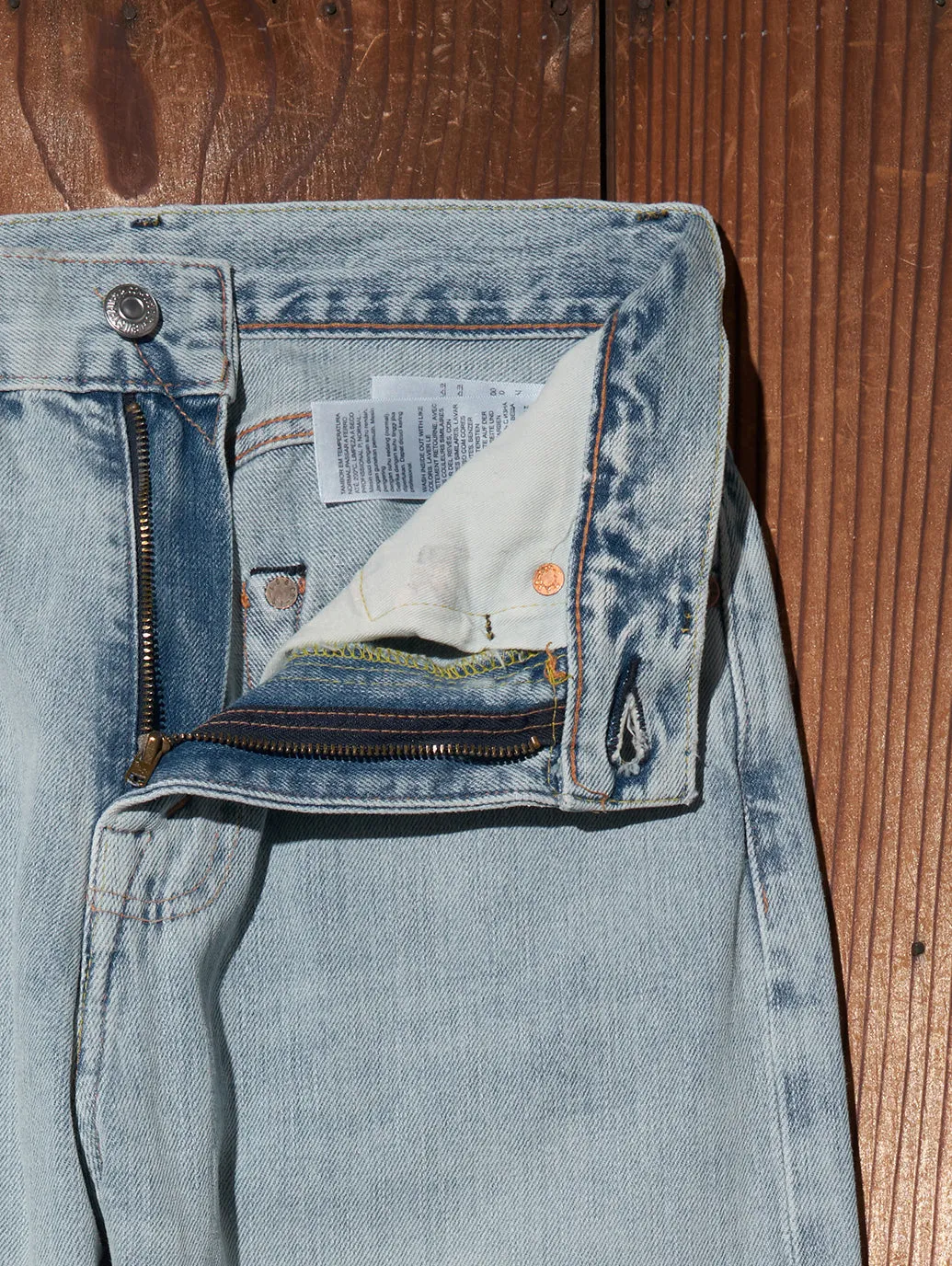 LEVI'S® VINTAGE CLOTHING 1950'S 701 ジーンズ ライトインディゴ 