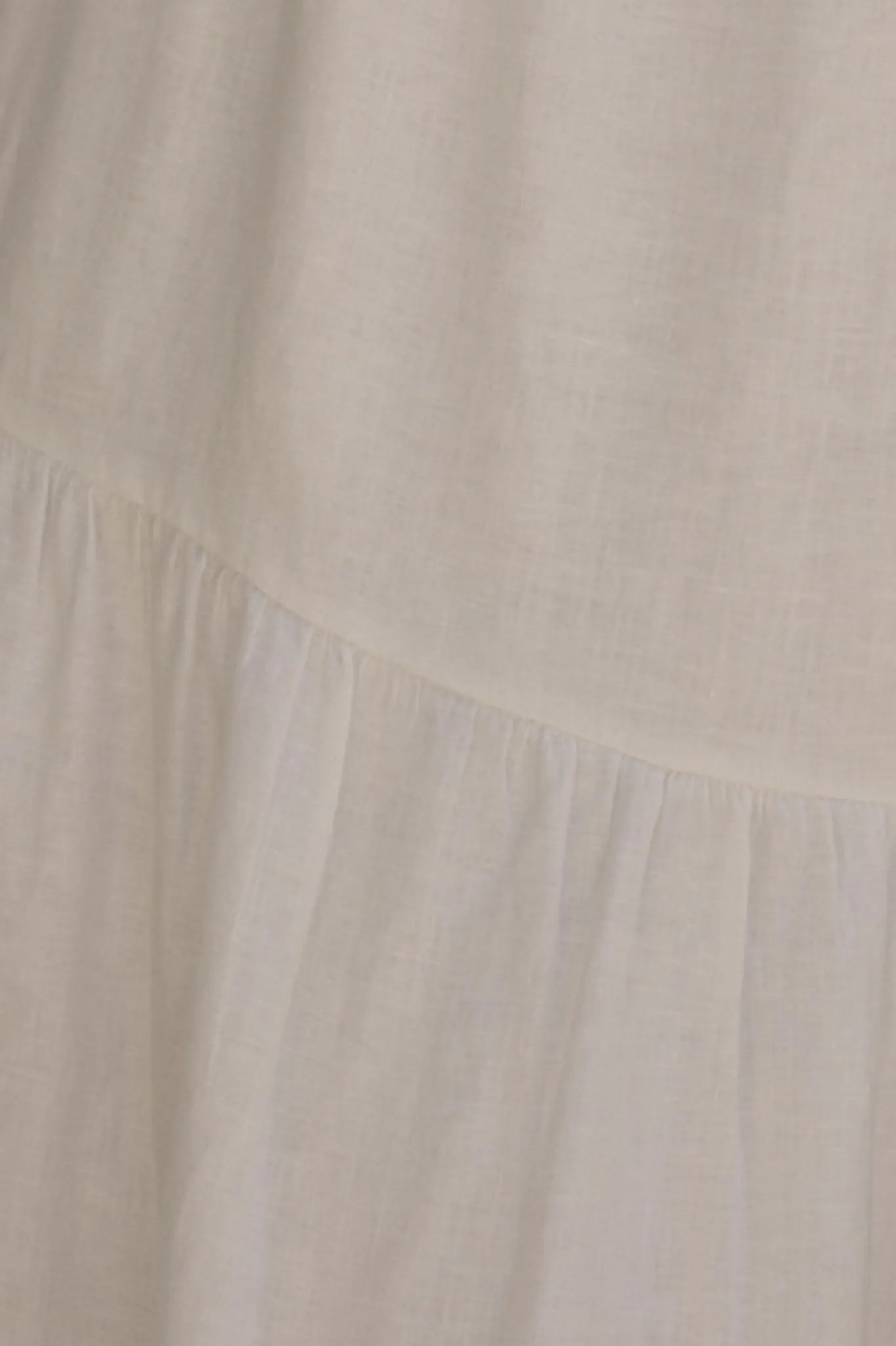 Liliana 100% Linen Maxi Dress White