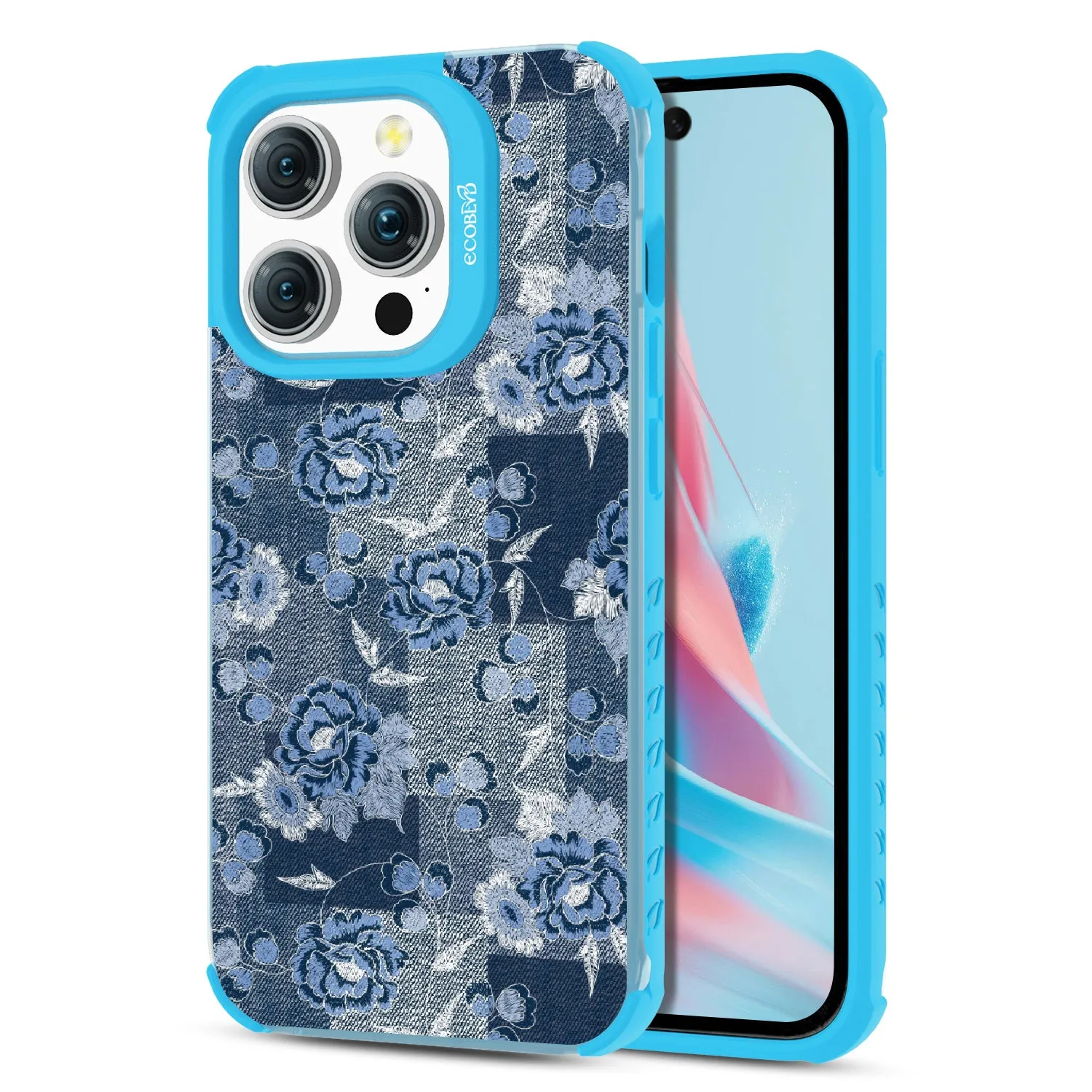 Petal Patches - Laguna Collection Case for Apple iPhone 15 Pro