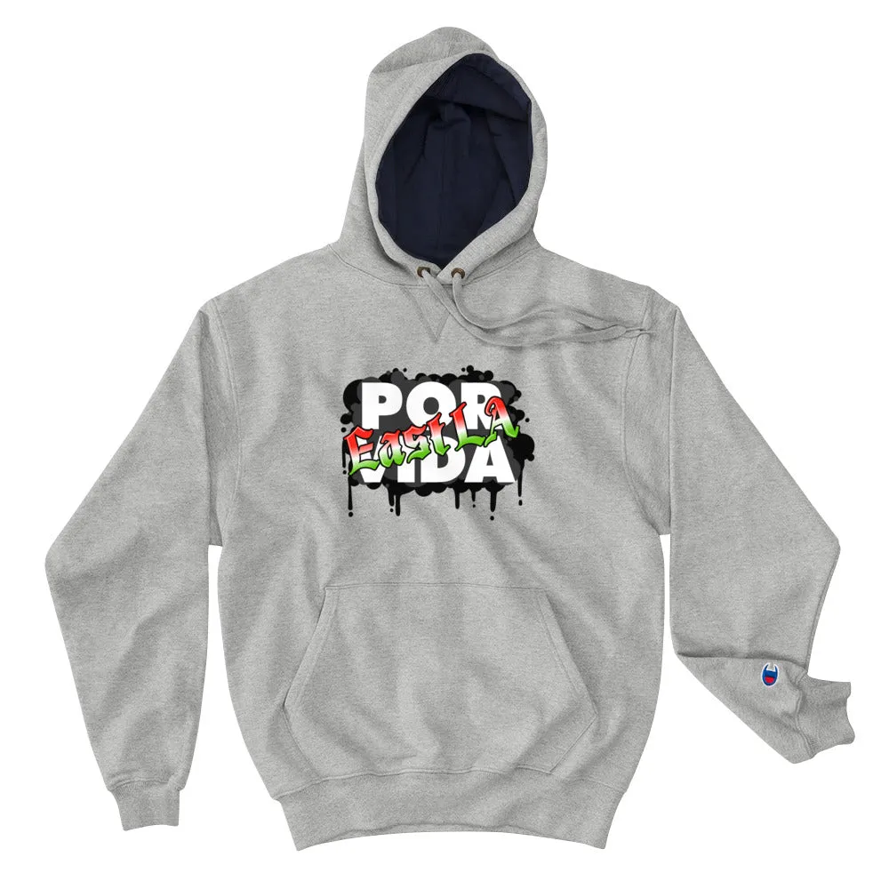 POR VIDA EAST LA GRAFFITI Champion Hoodie