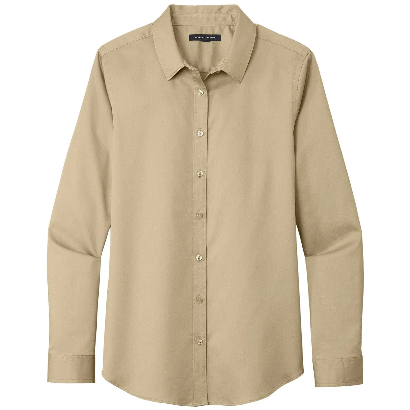 Port Authority® Women's Long Sleeve SuperPro React™Twill Shirt