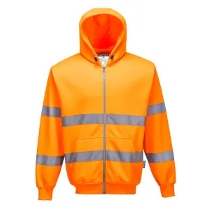 Portwest B305 Hi Vis Zip Front Hoodie