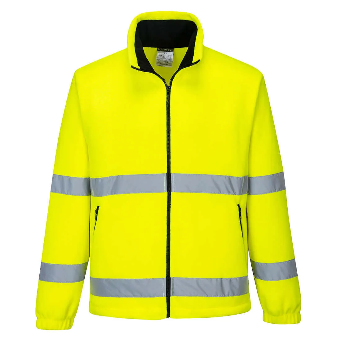 Portwest F303 Hi-Vis Windbreaker Anti-Pilling Durable Fleece