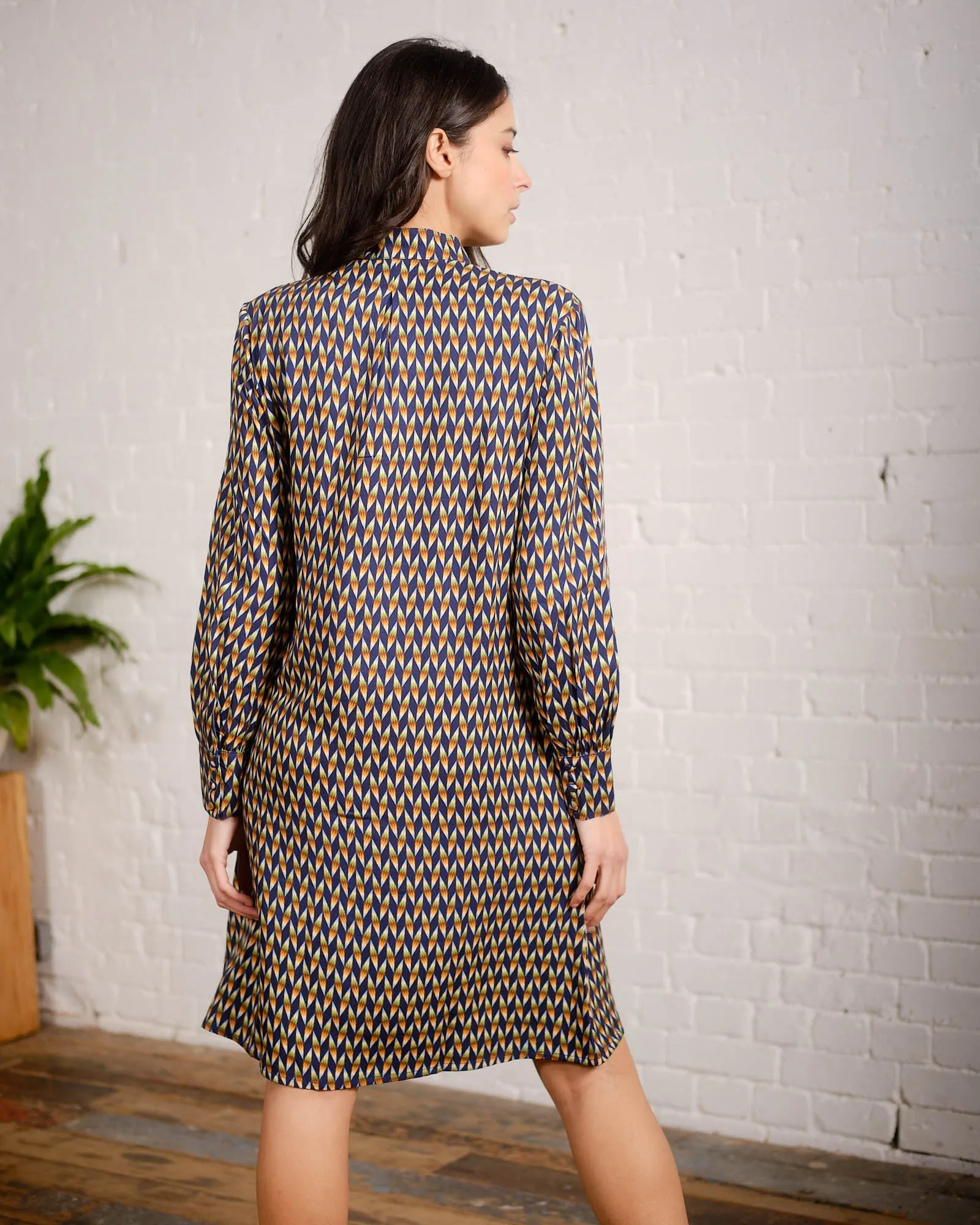Pretty Vacant Penny Tunic Diamonds Print