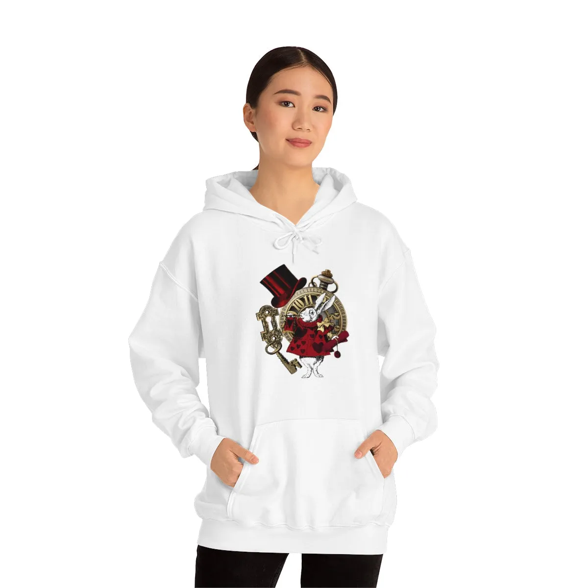 Pullover Hoodies-Alice in Wonderland Gifts 33 Red Series, Gift Idea
