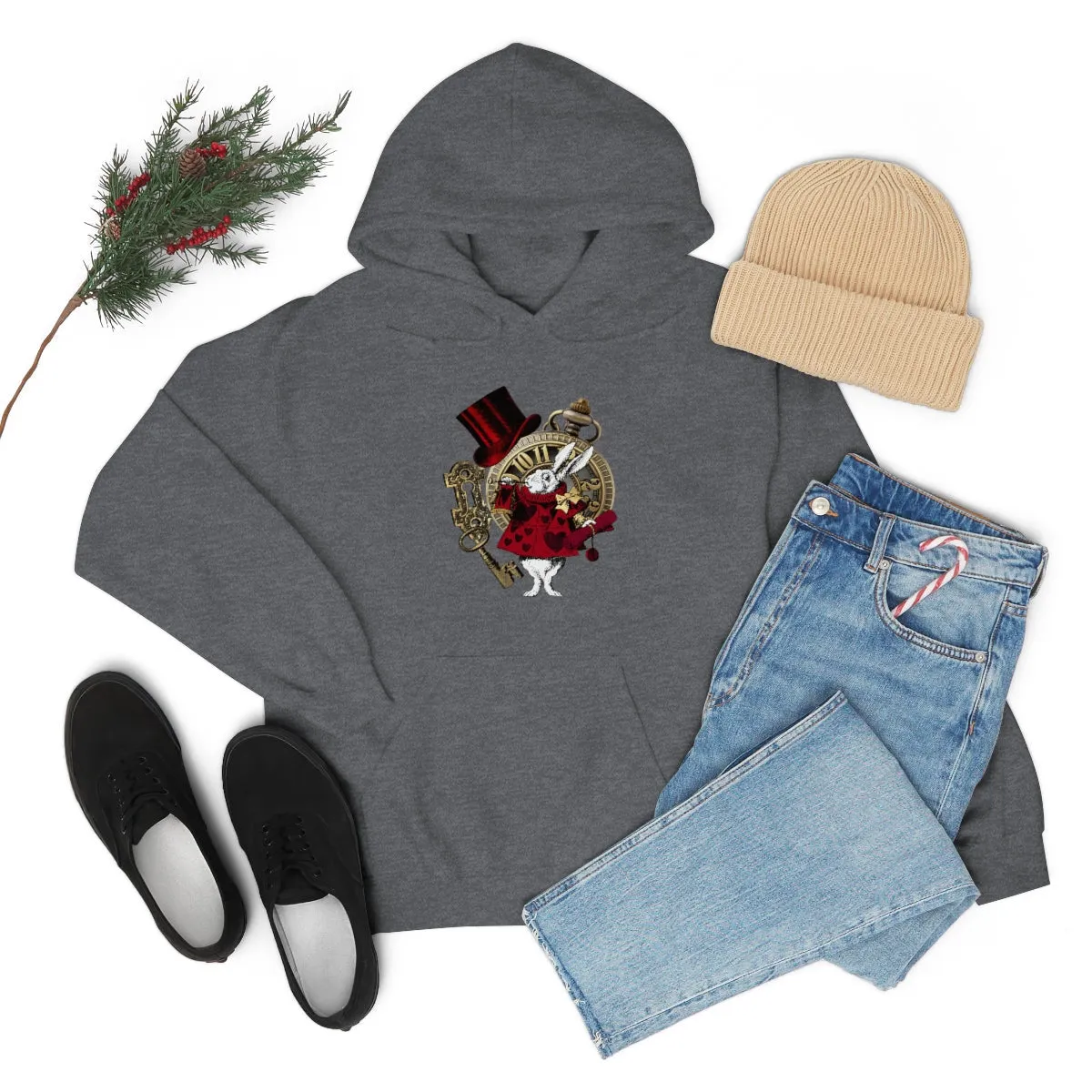 Pullover Hoodies-Alice in Wonderland Gifts 33 Red Series, Gift Idea
