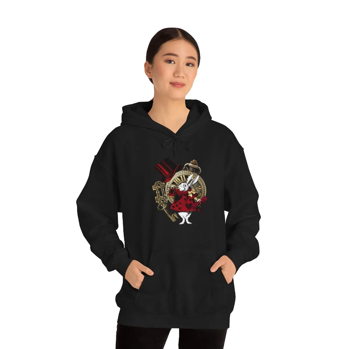 Pullover Hoodies-Alice in Wonderland Gifts 33 Red Series, Gift Idea